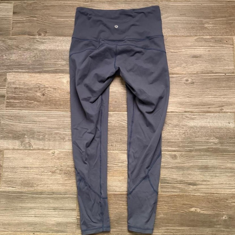 Lululemon Align High Rise Leggings in solid gray
